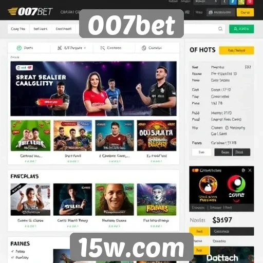 Novas funcionalidades disponíveis no site 007bet